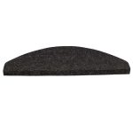 Covorașe de scări autoadezive, 10 buc., antracit, 65×22,5×3,5cm