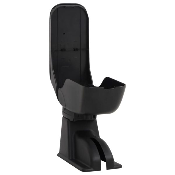 Cotieră auto, negru, 12x29x(32-46) cm ABS