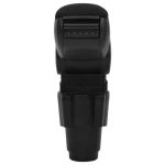 Cotieră auto, negru, 12x33x(34-50) cm ABS