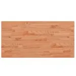 Blat de masă 100x50x2,5 cm dreptunghiular, lemn masiv de fag