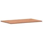 Blat de masă 100x60x2,5 cm dreptunghiular, lemn masiv de fag