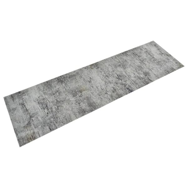 Covor de bucătărie lavabil Beton, 45×150 cm, catifea