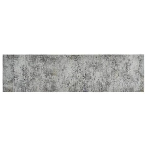 Covor de bucătărie lavabil Beton, 45×150 cm, catifea