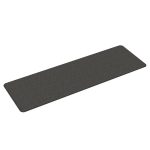 Covor traversă aspect sisal, antracit, 50×150 cm
