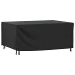 Husă mobilier de grădină negru 172x113x73 cm impermeabilă 420D