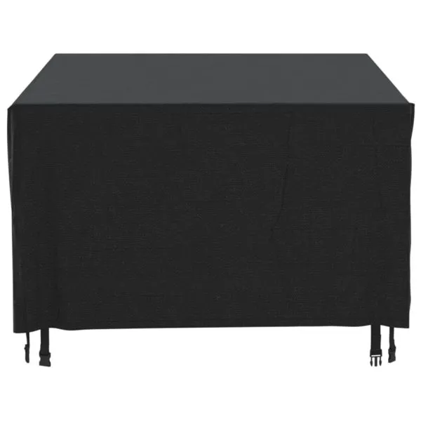 Husă mobilier de grădină negru 172x113x73 cm impermeabilă 420D