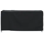 Husă mobilier de grădină negru 180x70x90 cm impermeabilă 420D