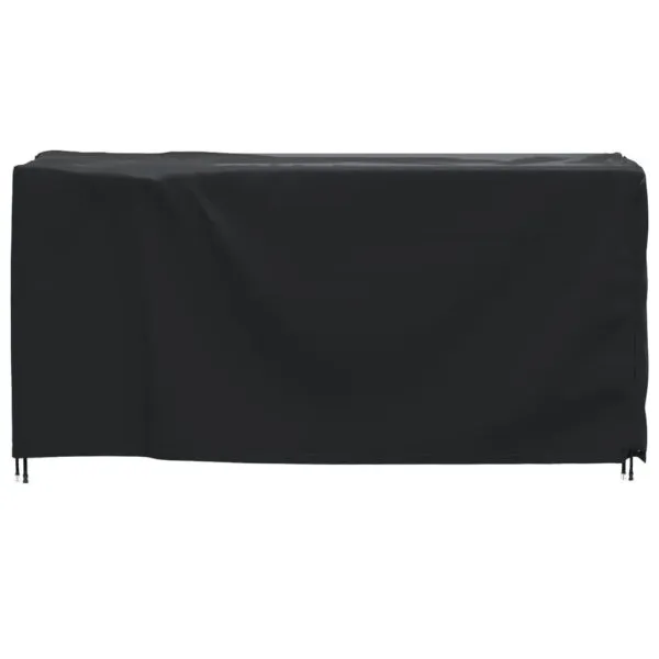Husă mobilier de grădină negru 180x70x90 cm impermeabilă 420D