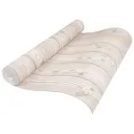 Tapet 3D, model lemn, gri, 10×0,53 m, nețesut