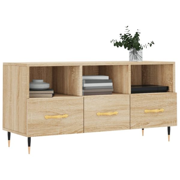Dulap TV stejar sonoma, 102x36x50 cm, lemn prelucrat