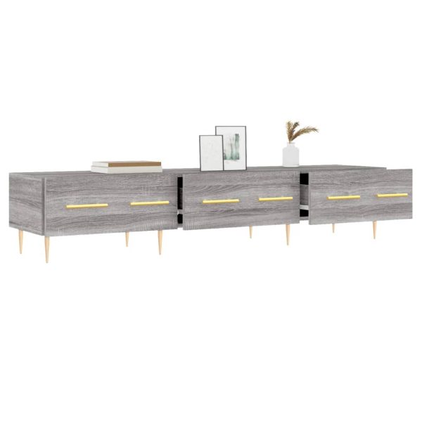 Dulap TV, stejar sonoma, 150x36x30 cm, lemn prelucrat