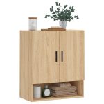 Dulap de perete, stejar sonoma, 60x31x70 cm, lemn compozit