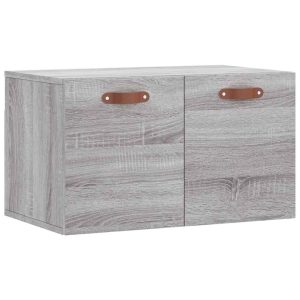Dulap de perete, gri sonoma, 60×36,5×35 cm, lemn prelucrat