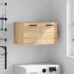 Dulap de perete, stejar sonoma, 60×36,5×35 cm, lemn prelucrat