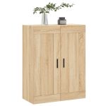 Dulap TV pe perete stejar sonoma, 69,5x34x90 cm, lemn prelucrat