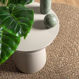 Covor ZIZUR aspect iută, 90 cm, pentru interior și exterior