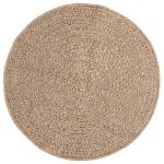 Covor ZIZUR aspect iută, 90 cm, pentru interior și exterior