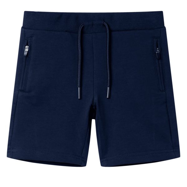 Pantaloni scurți pentru copii, bleumarin, 140
