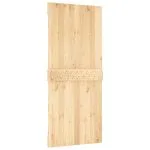 Ușă glisantă cu set feronerie, 90×210 cm, lemn masiv de pin
