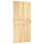 Ușă glisantă cu set feronerie, 100×210 cm, lemn masiv de pin