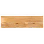 Blat de masă contur organic 110x20x3,8 cm lemn masiv de mango