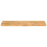 Blat de masă contur organic 110x20x3,8 cm lemn masiv de mango