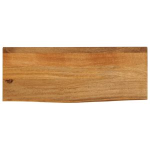 Blat de masă contur organic 70x30x2,5 cm lemn masiv de mango