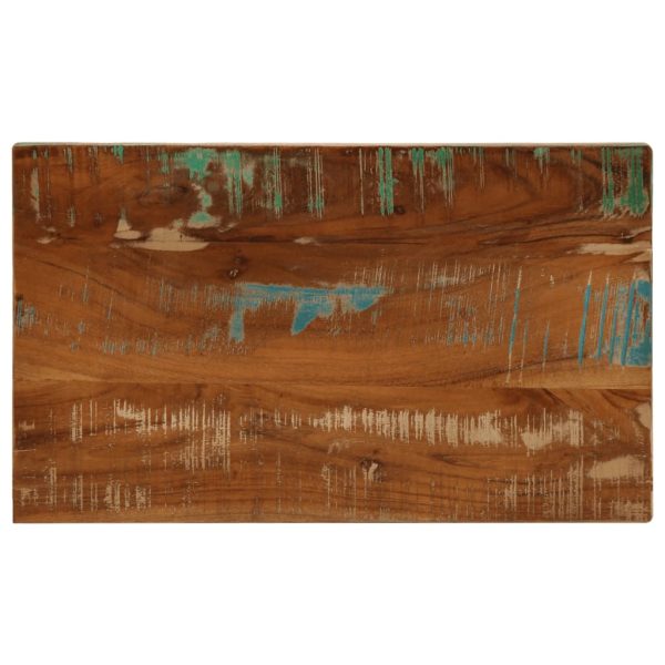Blat de masă, 50x20x3,8 cm, dreptunghiular, lemn masiv reciclat