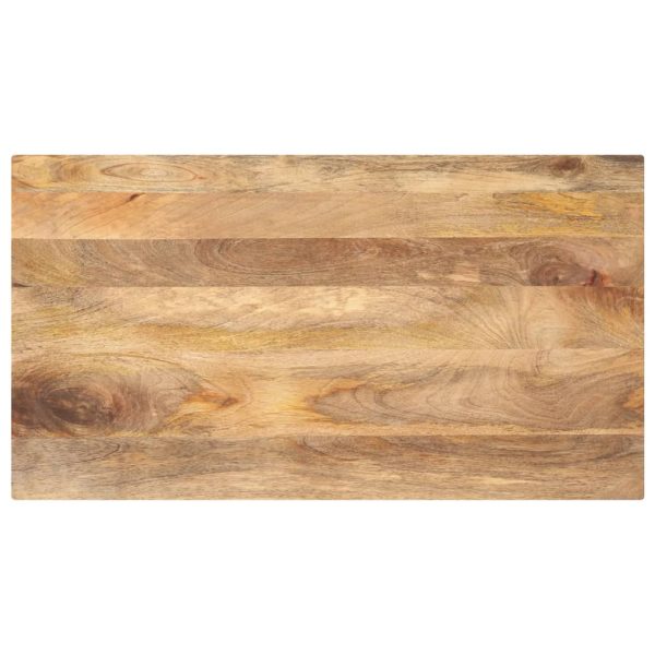 Blat masă 100x60x2,5 cm lemn solid dreptunghiular de mango
