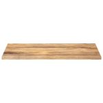 Blat masă 100x60x2,5 cm lemn solid dreptunghiular de mango