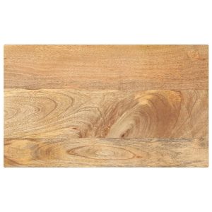 Blat masă, 40x20x3,8 cm, dreptunghiular, lemn masiv de mango