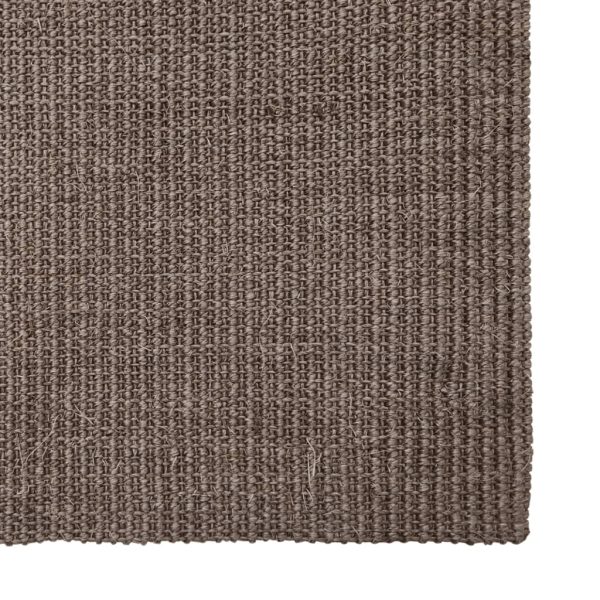 Covor din sisal pentru ansamblu de zgâriat, maro, 66×250 cm