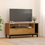 Dulap TV „FLAM” 110x40x50 cm, lemn masiv de pin