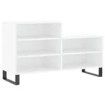 Pantofar, alb, 102x36x60 cm, lemn compozit