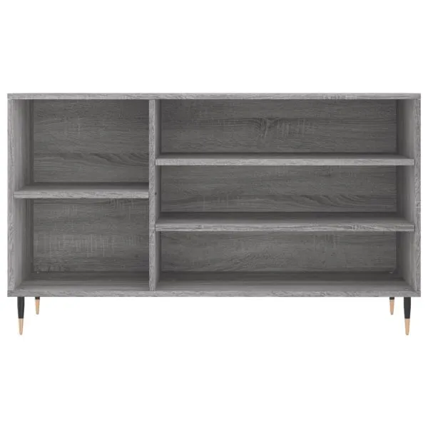 Pantofar, gri sonoma, 102x36x60 cm, lemn prelucrat
