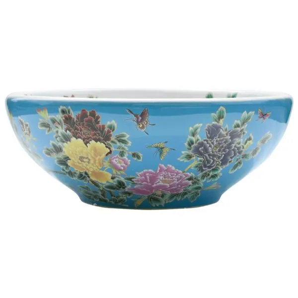 Lavoar de blat, multicolor, rotund, Φ41×14 cm, ceramică