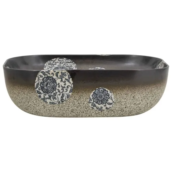 Lavoar de blat multicolor 48×37,5×13,5 cm, ceramică, dreptunghi