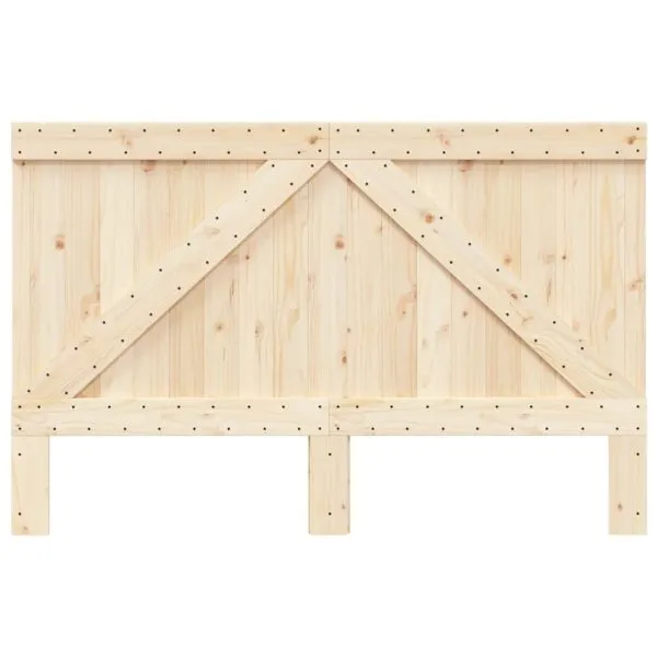 Tăblie de pat, 160×104 cm, lemn masiv de pin