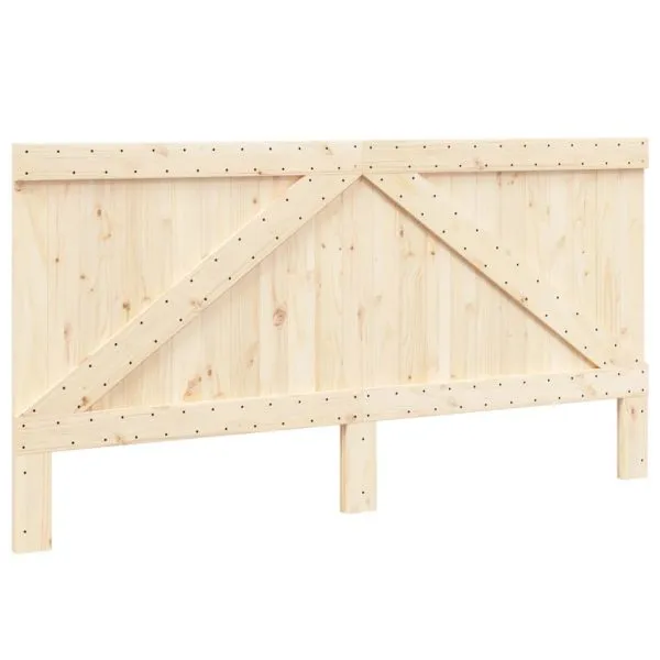 Tăblie de pat, 200×104 cm, lemn masiv de pin