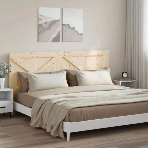 Tăblie de pat, 200×104 cm, lemn masiv de pin