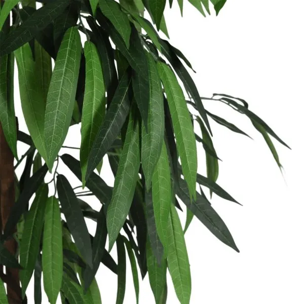 Arbore de mango artificial 450 de frunze 120 cm verde