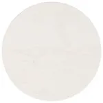 Blat de masă rotund, alb, Ø30×3 cm, lemn masiv de pin