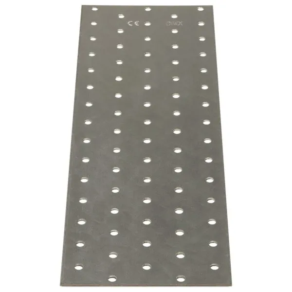 Plăci perforate, 20 buc., 2 mm, 300×100 mm, oțel galvanizat