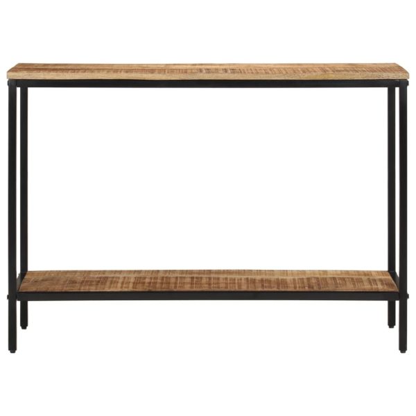 Masă consolă, 100x35x70 cm, lemn masiv de mango brut