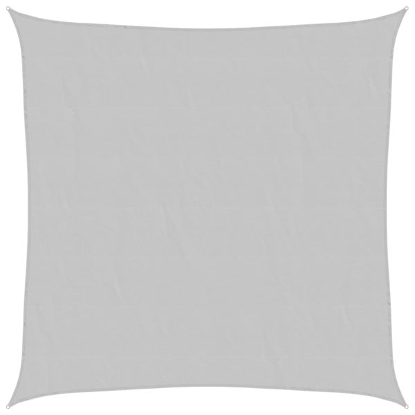 Parasolar, gri deschis, 2,5×2,5 m, 100% poliester Oxford