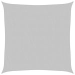 Parasolar, gri deschis, 3,6×3,6 m, 100% poliester Oxford