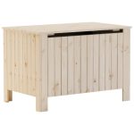 Cutie de depozitare cu capac „RANA” 80x49x54 cm, lemn masiv pin