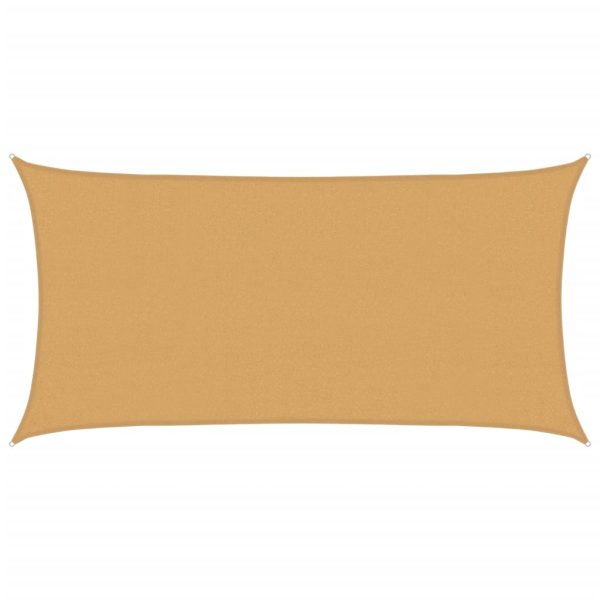 Pânză parasolar, nisipiu dreptunghiular 2×3,5 m, HDPE, 160 g/m²