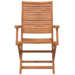Scaune de grădină pliante, 4 buc. 57x66x95 cm lemn masiv acacia