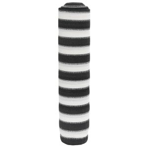 Plasă protecție intimitate antracit/alb 1,8×10 m HDPE 150 g/m²